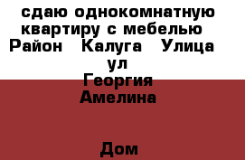 сдаю однокомнатную квартиру с мебелью › Район ­ Калуга › Улица ­ ул Георгия Амелина › Дом ­ 23 › Этажность дома ­ 3 › Цена ­ 10 000 - Калужская обл., Калуга г. Недвижимость » Квартиры аренда   . Калужская обл.